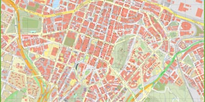 Mapa ng daan ng Auckland