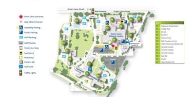 Mapa ng Middlemore ospital